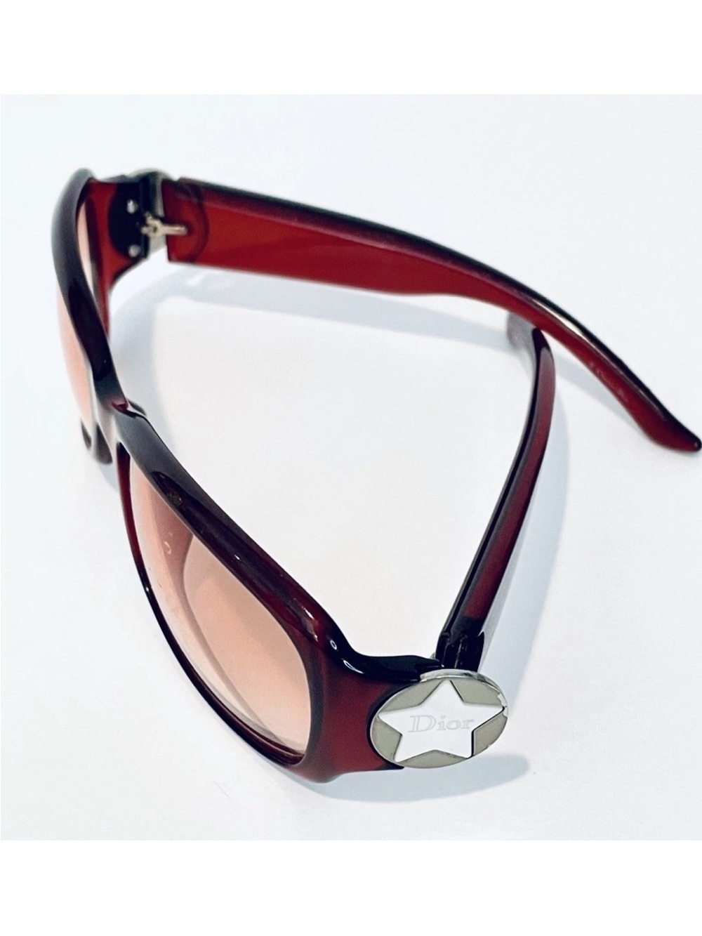 Vintage Dior Starshine Star Logo Sunglasses Women Authentic
